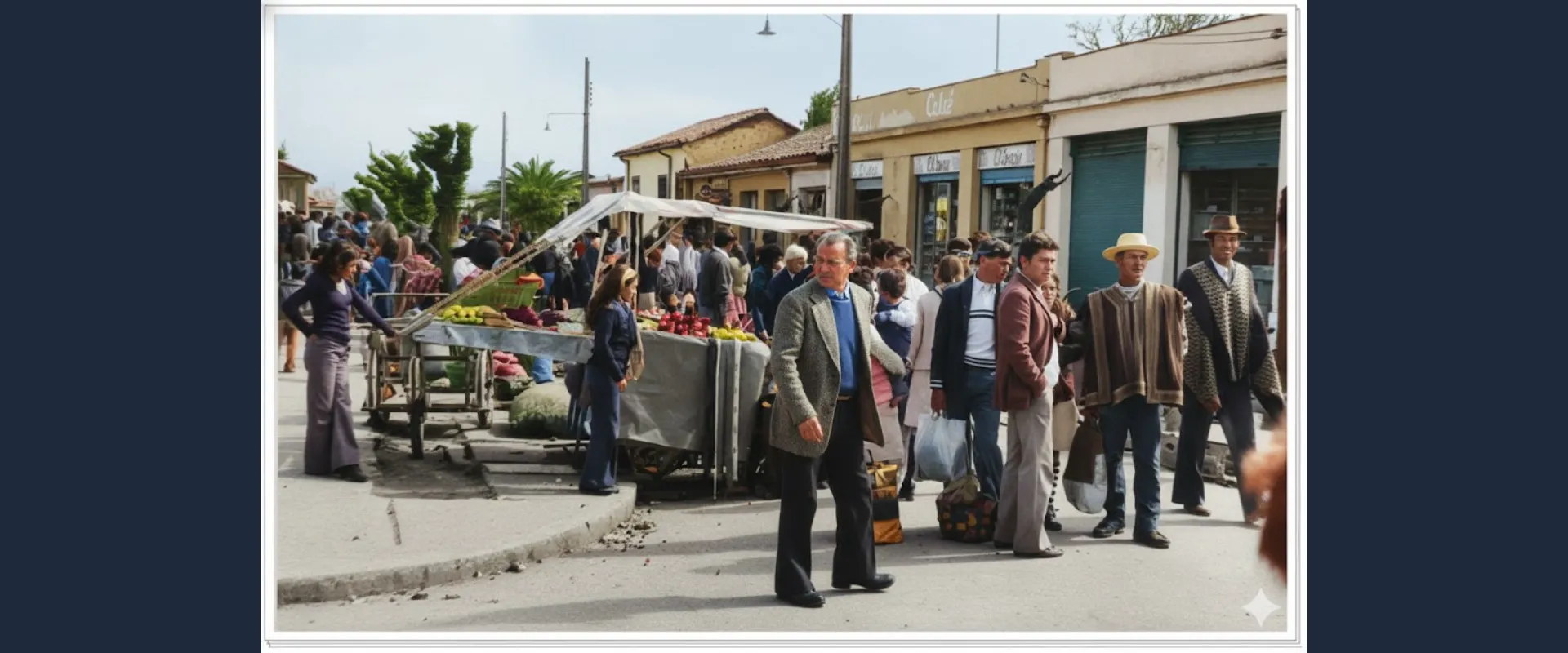 Feria libre de Parral - Color IA 2